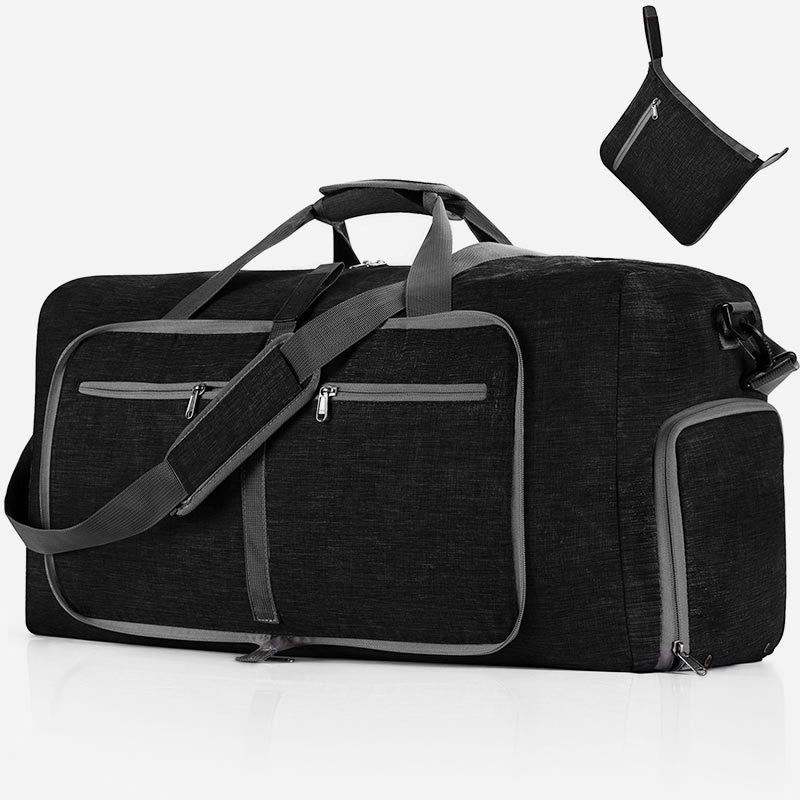 Aufbewahrungstasche für unterwegs, zusammenklappbar, tragbar, große Kapazität, Fitness-Reisetasche