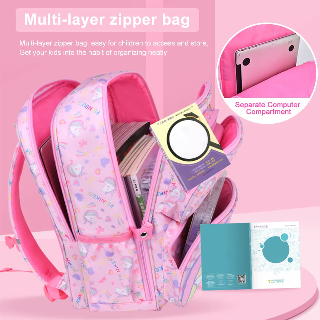 Niedlicher Schulrucksack für die Mittelstufe, die Grundschule, die Vorschule, die Büchertasche für Teenager, Kinder, Studenten