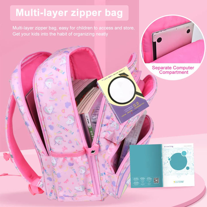 Niedlicher Schulrucksack für die Mittelstufe, die Grundschule, die Vorschule, die Büchertasche für Teenager, Kinder, Studenten