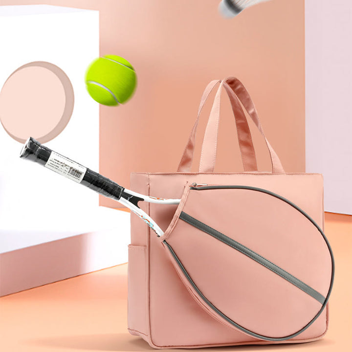 Badminton-Tennisschlägertasche für Fitness-Sport, tragbare Schultertasche