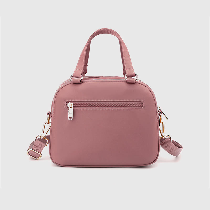 Handtasche für Damen, leicht, mehrere Taschen, abnehmbarer Riemen, Umhängetasche