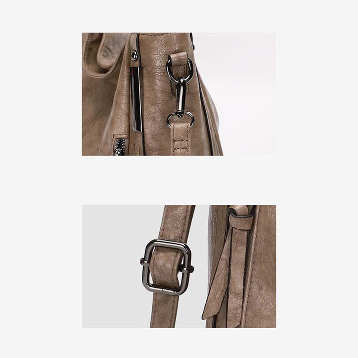 Hobo-Handtaschen aus Leder für Damen, Designer-Schultertaschen, Umhängetaschen