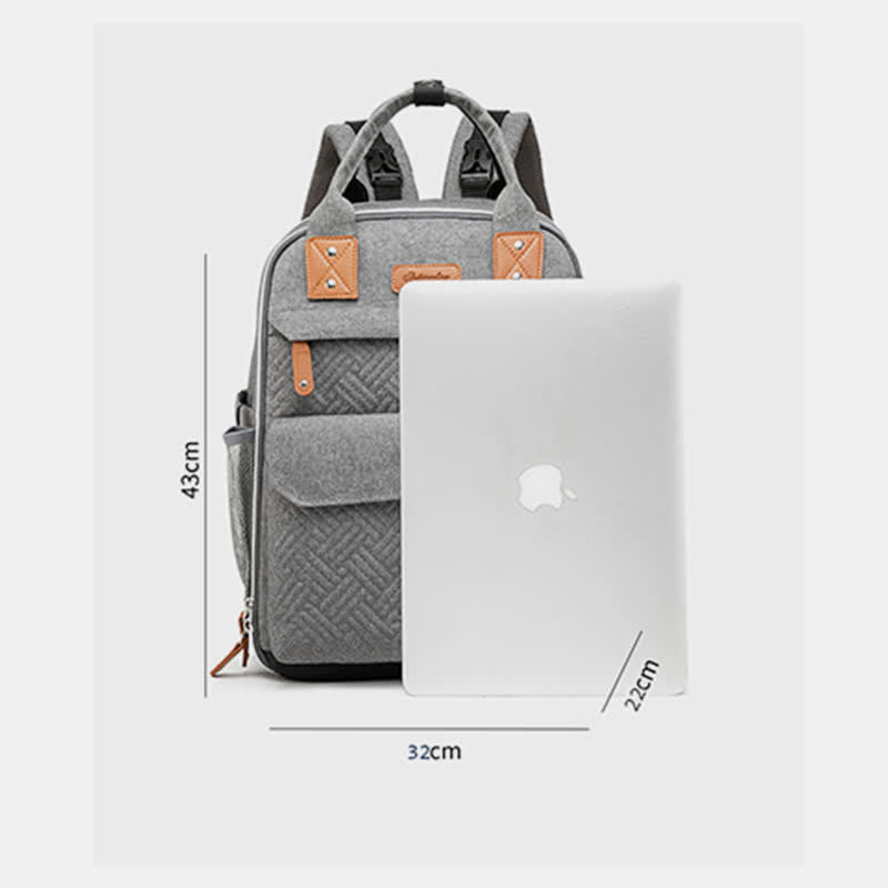 Wickeltasche, Rucksack, multifunktional, wasserdicht, Mamatasche, Wickelunterlage