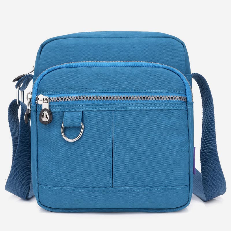 Damen Umhängetasche mit mehreren Taschen, lässige Reise-Schultertasche