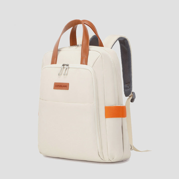 Kräftiger Rucksack für Damen, große Kapazität, Laptop-Rucksack mit Handschlaufe