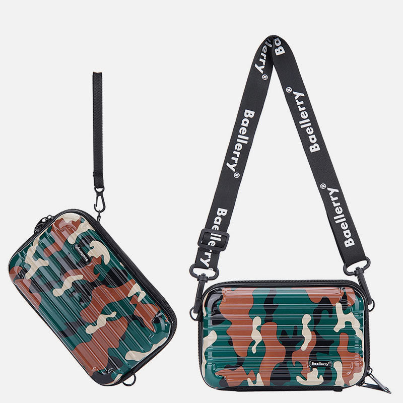Handytasche mit Camouflage-Muster für Ausflüge, Umhängetasche, Make-up-Tasche