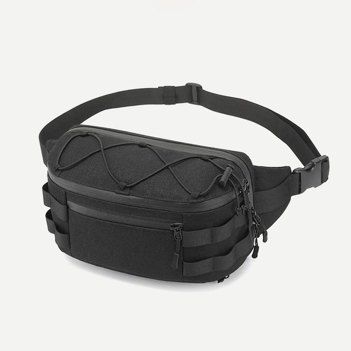 Taktische Hüfttasche, große Kapazität, funktionale Schultertasche