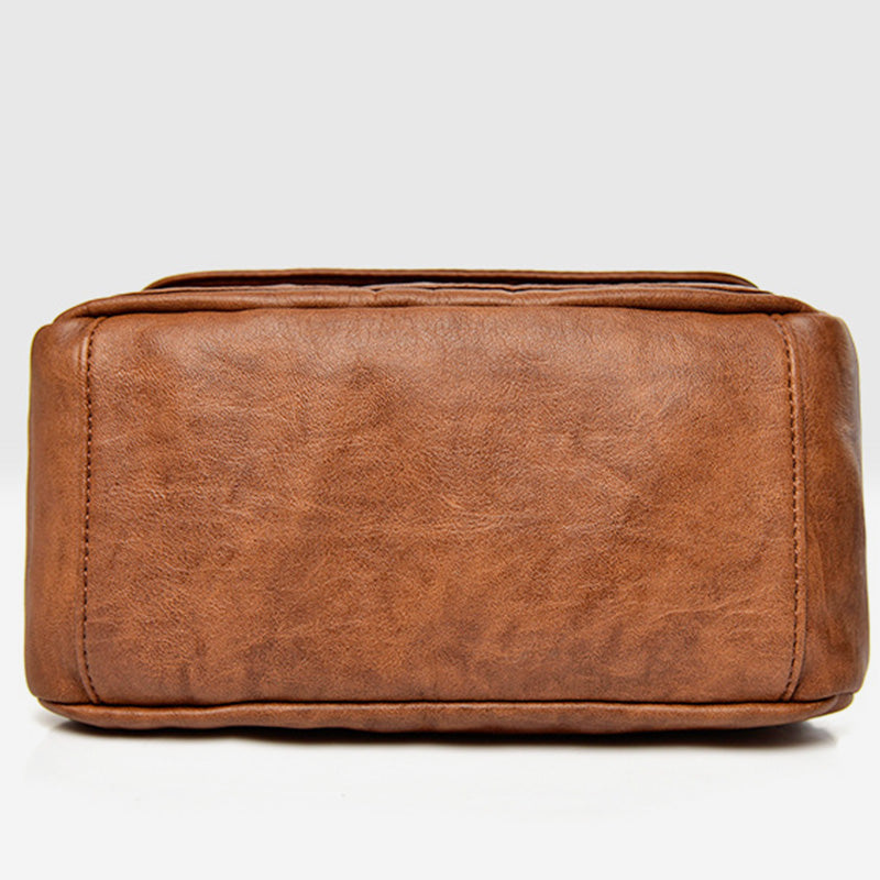 Wasserdichte Umhängetasche im Vintage-Stil mit großem Fassungsvermögen - image 11