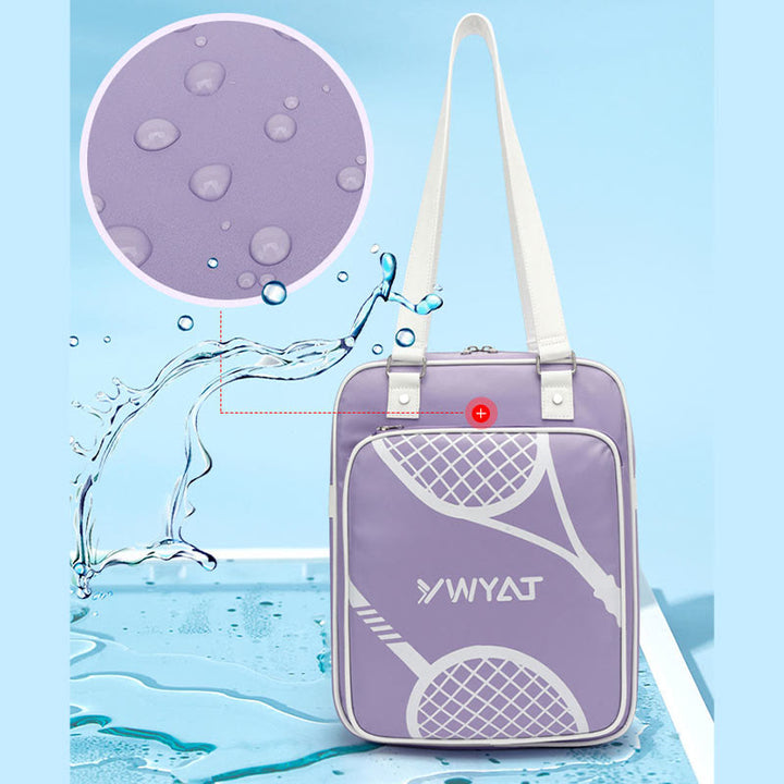 Bad Minton Tasche für Damen, große Kapazität, tragbare Schlägertasche