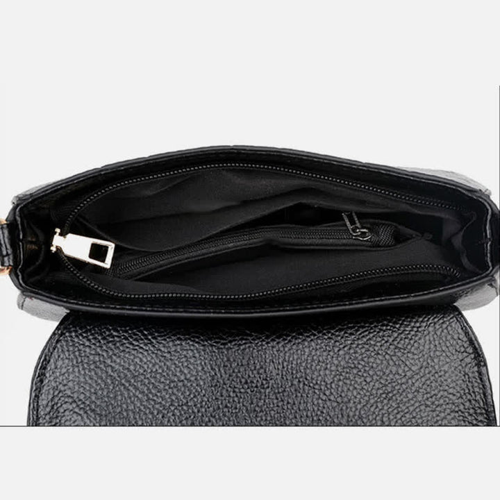 Kleine Umhängetaschen für Frauen Leder Schulter Geldbörsen PU Casual Handtasche