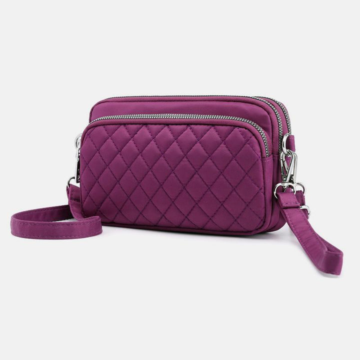 Umhängetasche mit großem Fassungsvermögen und mehreren Taschen
