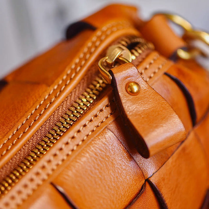 Umhängetasche für Damen, breiter Riemen, Retro-Tasche mit großem Fassungsvermögen