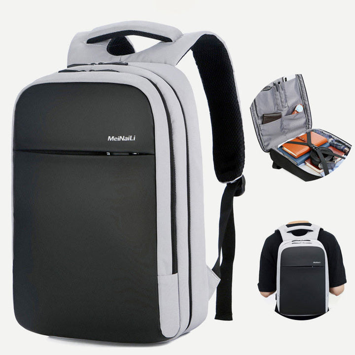 Rucksack für Männer Business Anti-Diebstahl Laptop Nylon Große Kapazität Daypack