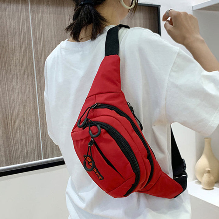 Wasserdichte Hüfttasche, lässige Hüfttasche, Brusttasche für Damen und Herren