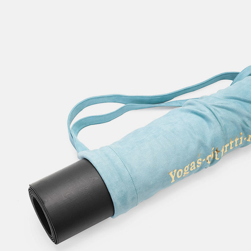 Premium-Yogamattenträger aus Wildlederimitat, Tasche für Yogamatten