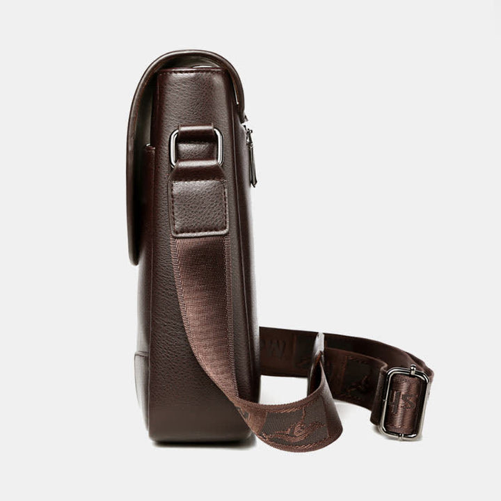 Leder-Umhängetasche für Herren, wasserdicht, Vintage-Umhängetasche