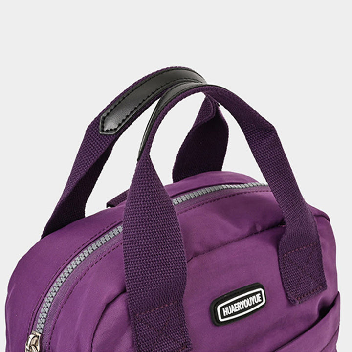 Mehrzweck-Rucksack für Damen, wasserdichte, tragbare Schultertasche aus Nylon