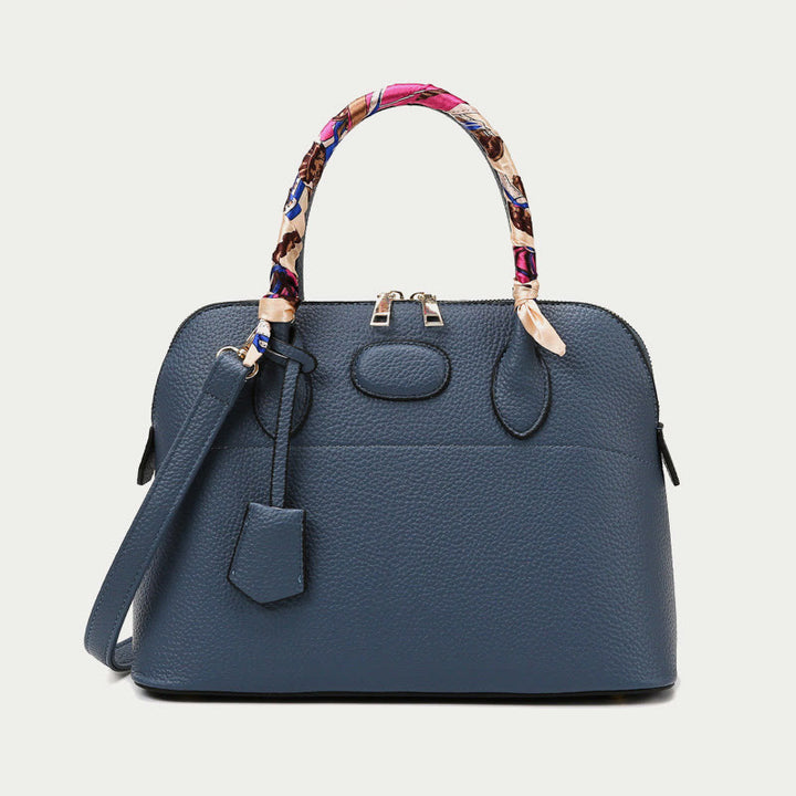 Top-Griff-Tasche für Frauen Vintage dünner Seidenschalgriff
