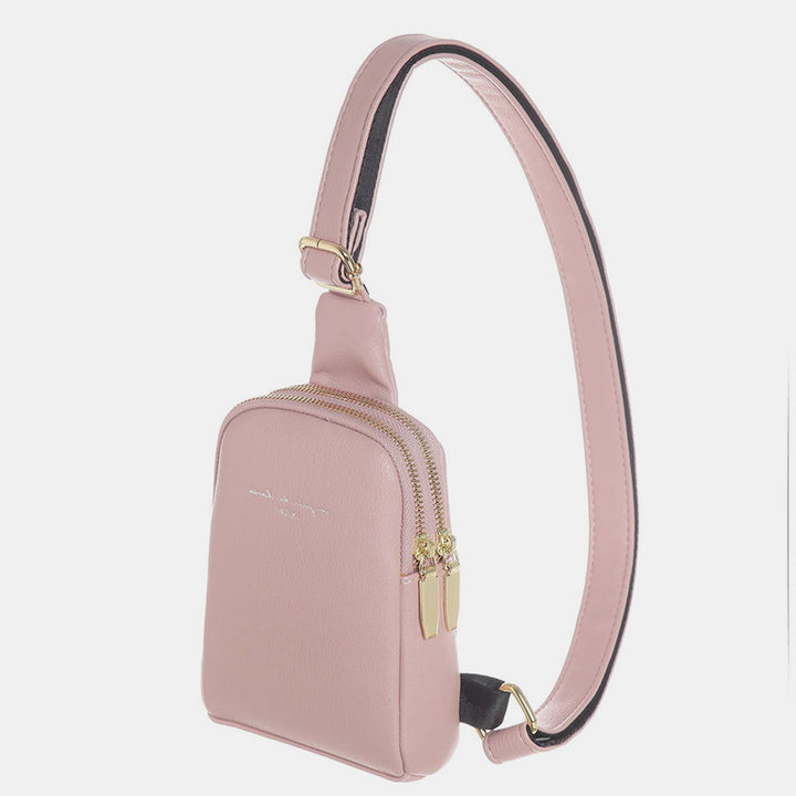 Kleine Umhängetasche, Schultertasche, Geldbörse, Brusttasche für Frauen und Mädchen
