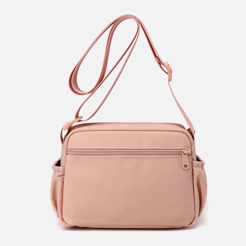 Kleine lässige Umhängetasche aus Nylon für Damen
