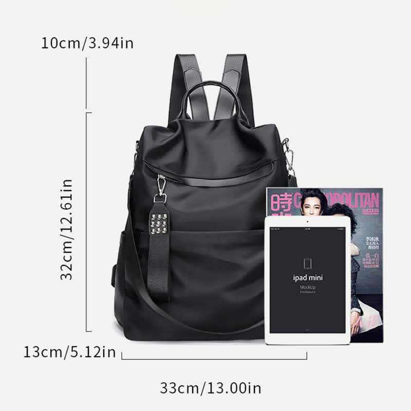 Anti-Diebstahl-Design Rucksack Geldbörsen Mode Handtaschen Schultertasche Reise Daypack