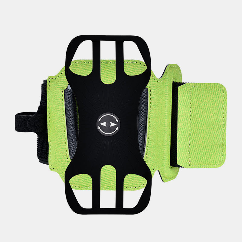 360° drehbarer Laufarmband-Telefonhalter, passend für alle 4,5-7-Zoll-Smartphones