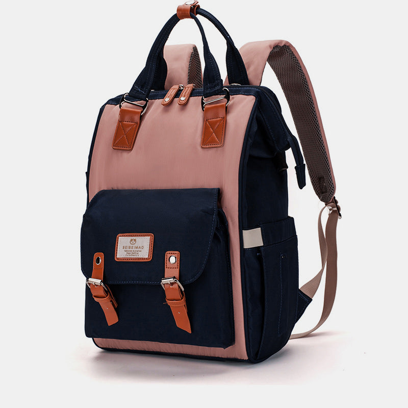 Multi Pocket Funktionale Wickeltasche Rucksack Reiserucksack Mama Tasche