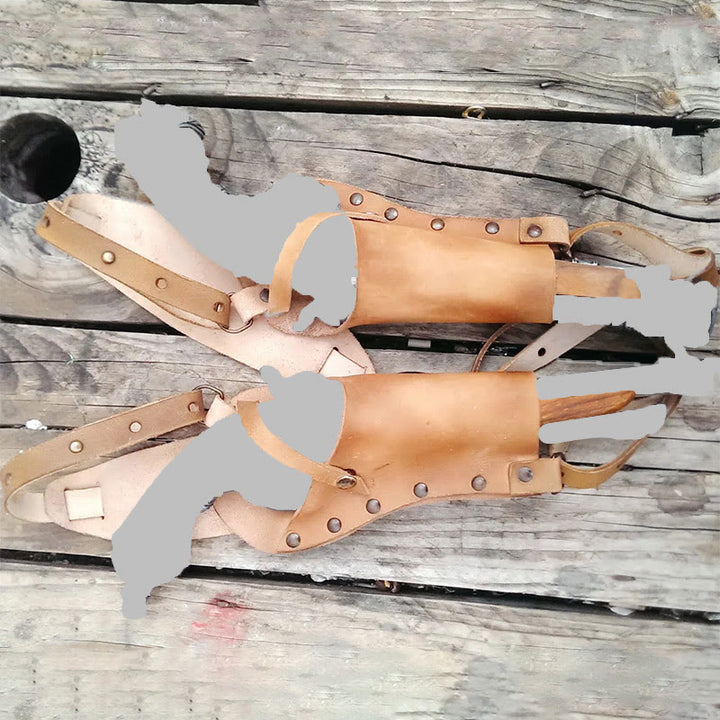 Leder Schulterholster für Männer Frauen Retro Kostüm Theater Requisite