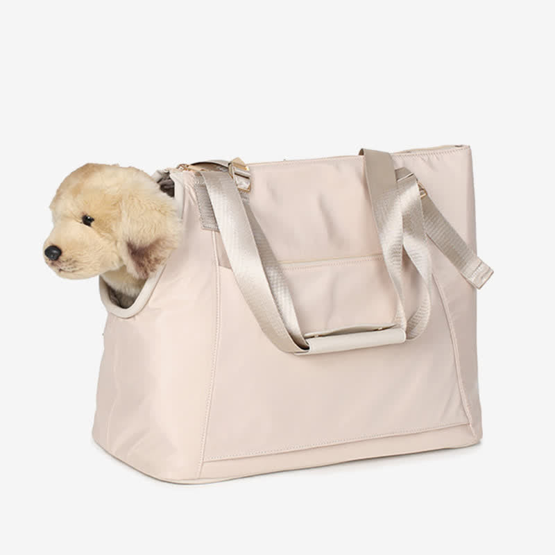 Tragetasche für Haustiere mit Taschen, tragbare weiche Tragetasche für Hunde und Katzen