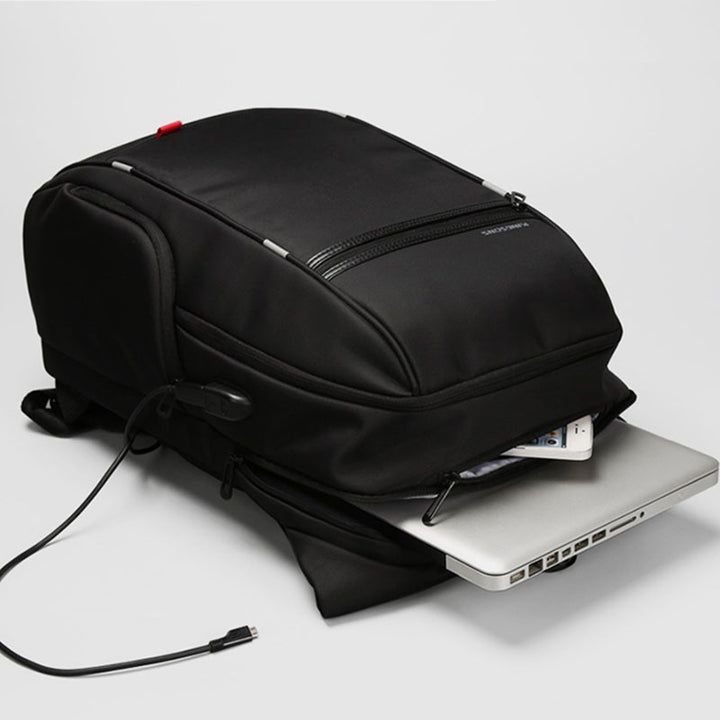 Extra großer Laptop-Rucksack, College-Business-Computer-Rucksack mit USB-Ladeanschluss