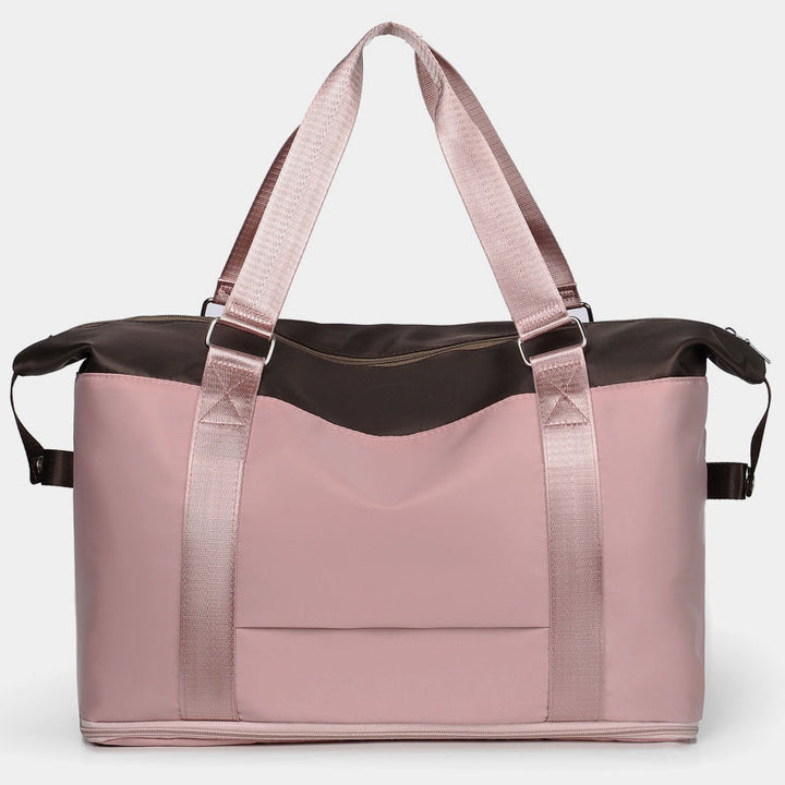 Reisetasche für Damen, große Aufbewahrungstasche mit Fach für trockene und nasse Abteile