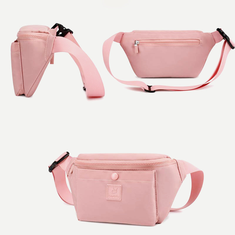 Leichte Hüfttasche für Damen, wasserdicht, für Reisen und Sport, Brusttasche
