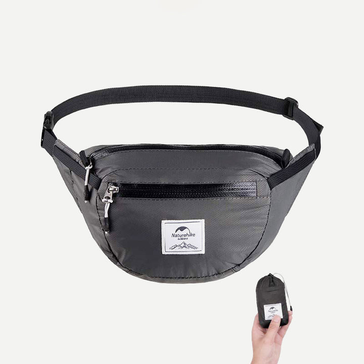 Unisex-Erwachsene faltbare tragbare Gürteltasche Hüfttasche Leichtgewicht für Outdoor-Sport