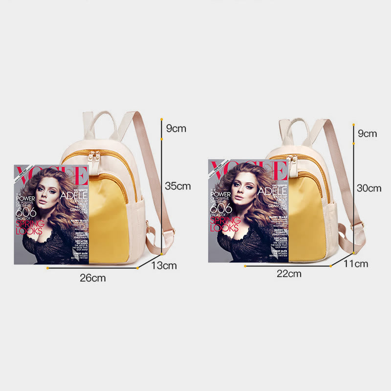 Rucksack für Damen, kraftvoll, große Kapazität, Freizeit, Oxford-Schultasche