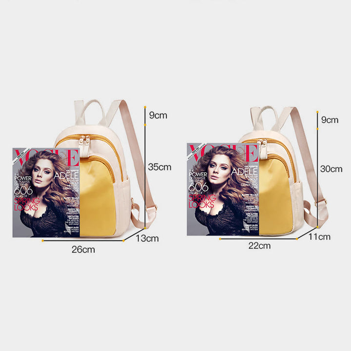 Rucksack für Damen, kraftvoll, große Kapazität, Freizeit, Oxford-Schultasche