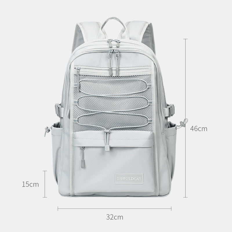 Leichte Schultasche, lässiger Tagesrucksack, College-Laptop-Rucksack, Büchertasche, Reise-Tagesrucksack