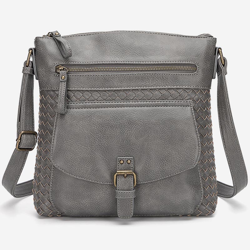 Umhängetasche aus PU-Leder für Damen, Geldbörse, Reisetasche, Schultertasche 