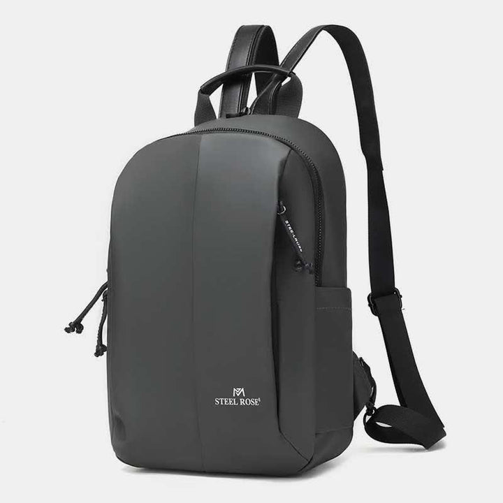 Wasserdichter Sling-Rucksack für Herren und Damen, multifunktional, lässig, Reise-Umhängetasche