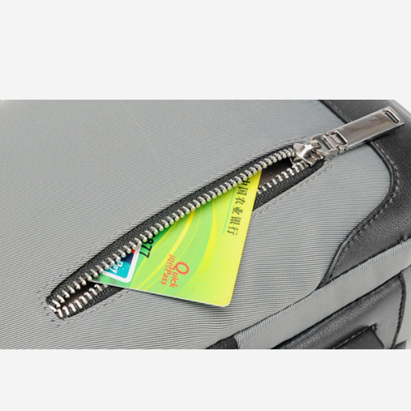Wasserdichte Schultertasche mit USB-Ladefunktion 