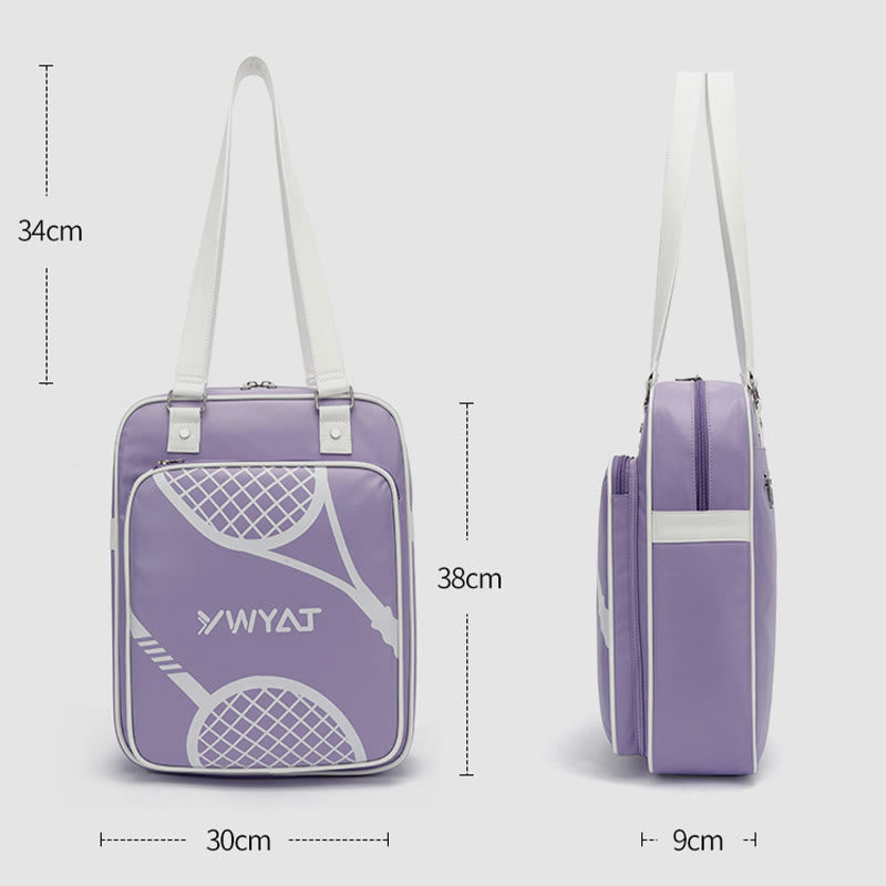 Bad Minton Tasche für Damen, große Kapazität, tragbare Schlägertasche