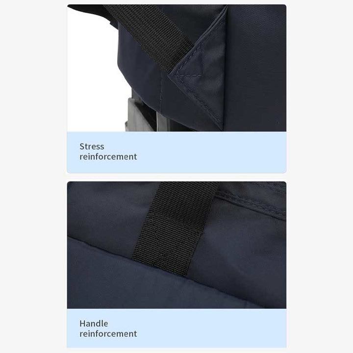 Rolltasche für kurze Reisen, leichte Einkaufshandtasche mit Zugstange