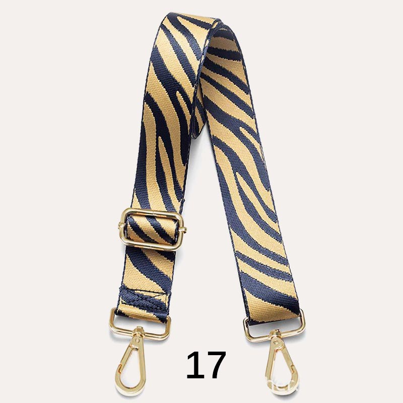 Ersatz verstellbare Crossbody Geldbörse Riemen Streifen breit