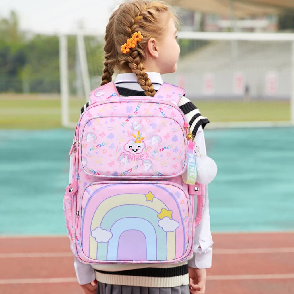 Niedlicher Schulrucksack für die Mittelstufe, die Grundschule, die Vorschule, die Büchertasche für Teenager, Kinder, Studenten