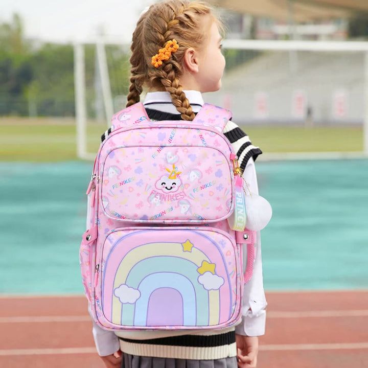 Niedlicher Schulrucksack für die Mittelstufe, die Grundschule, die Vorschule, die Büchertasche für Teenager, Kinder, Studenten