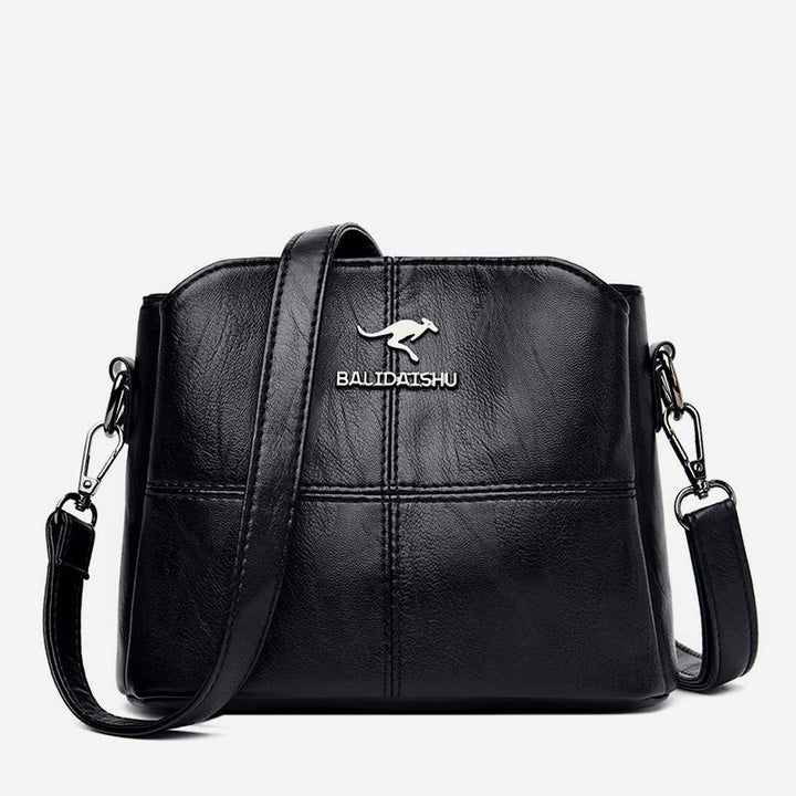 Geldbörsen und Handtaschen für Damen, Umhängetasche aus PU mit mehreren Fächern