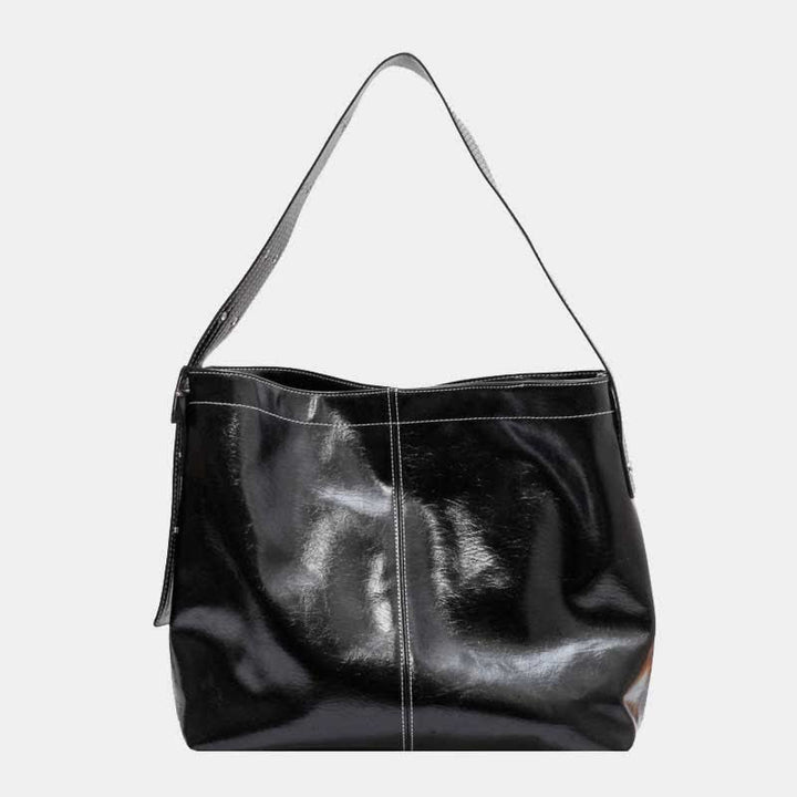 Hobo-Handtasche, Geldbörsen für Damen, große Tragetasche aus Leder, Umhängetasche