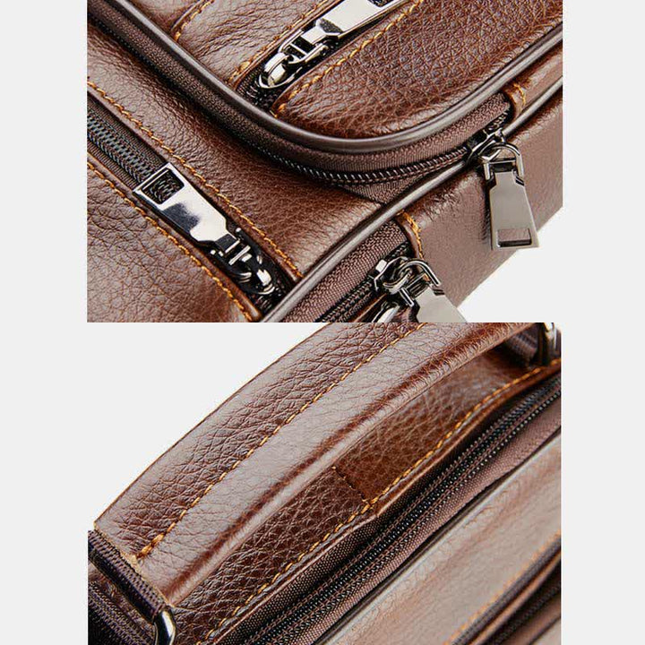 Messenger Bag für Herren, für Geschäftsreisen, kleine Umhängetasche