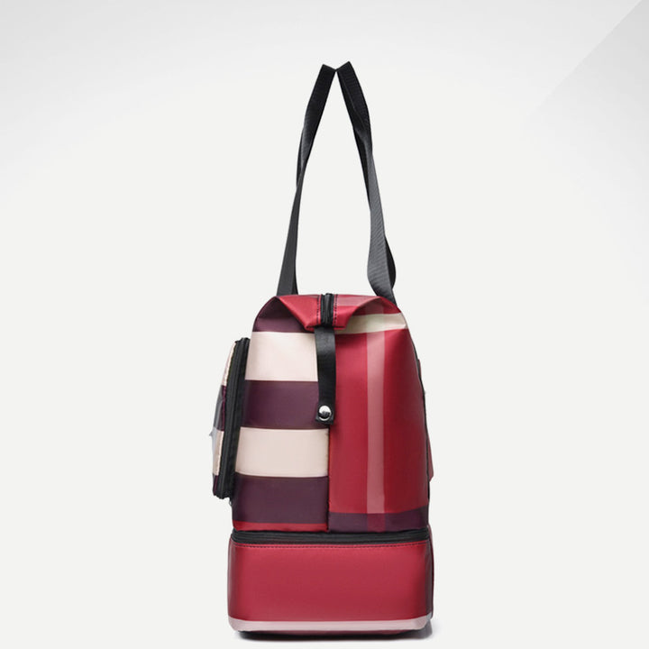 Reisetasche, Sporttasche, Umhängetasche, Reisetasche mit Schuhfach 