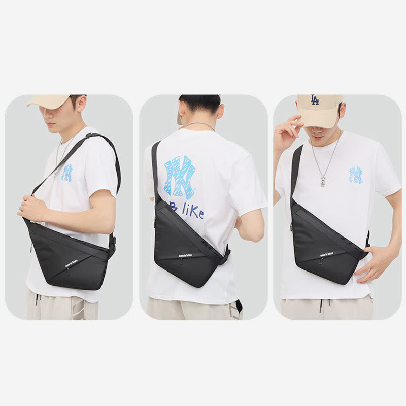 Schultertasche für Herren, Outdoor-Sport, tragbare, leichte Umhängetasche