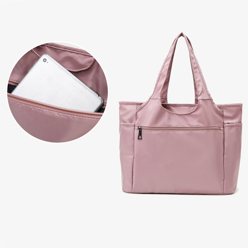 Große Tragetasche für Damen, mehrere Taschen, lässige Sport-Umhängetasche